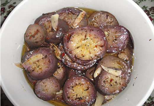 Berenjenas en escabeche