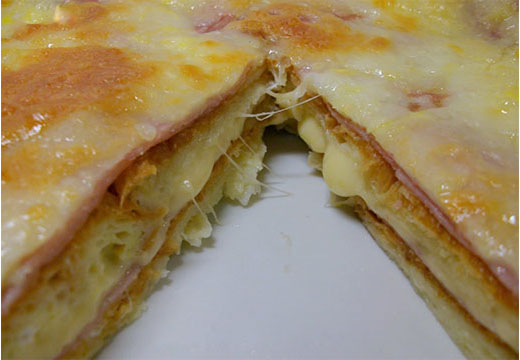 Tarta de Jamón y Queso